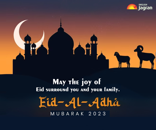 Eid Al Adha 2023 Wishes Bakra Eid Mubarak Greetings Sms Images Quotes Whatsapp Messages And 3345